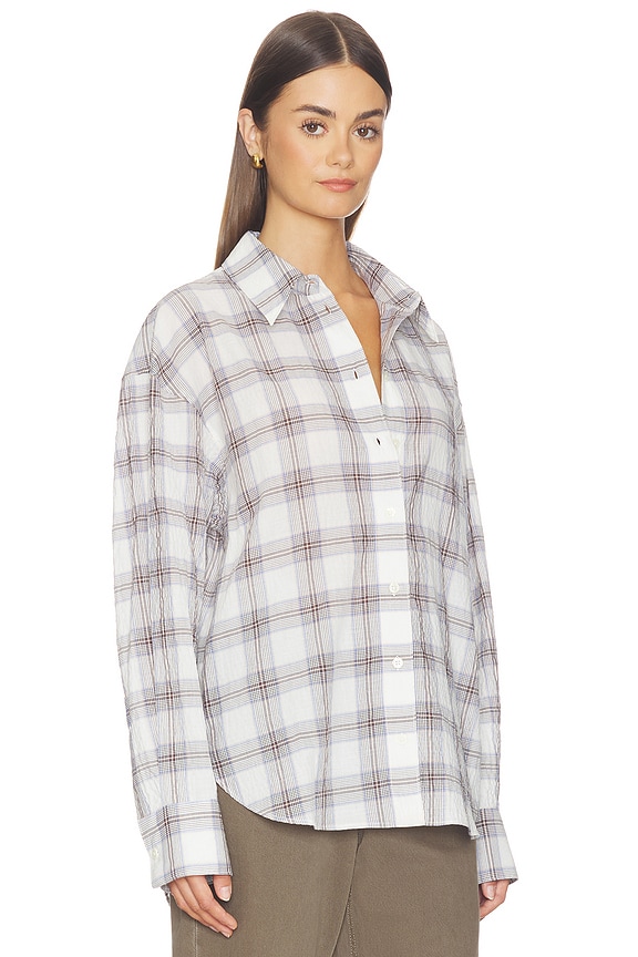 view 2 of 5 CHEMISE THE EVERYTHING in Cream Plaid