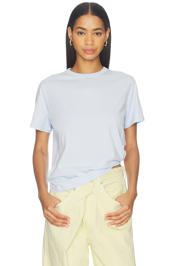 view 1 of 4 The Iconically Soft Perfect Tee in Azure
