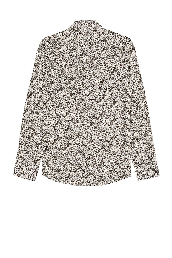 view 2 of 4 Soft Point Collar Shirt in Terra Floral