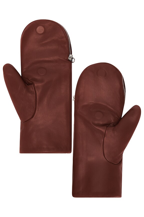 view 2 of 4 Betrice Gloves in Copper & Powder