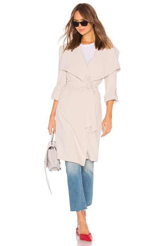 view 2 of 4 Ornella Trench Coat in Pearl