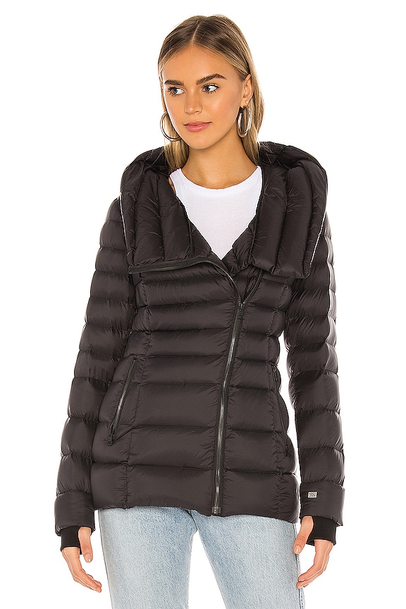 view 2 of 5 BLOUSON MATELASSÉ JACINDA in Black