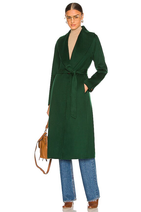 view 2 of 4 Eleonore Trench Coat in Juniper