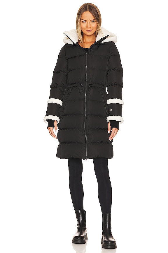 view 2 of 6 MANTEAU AUBREY in Black