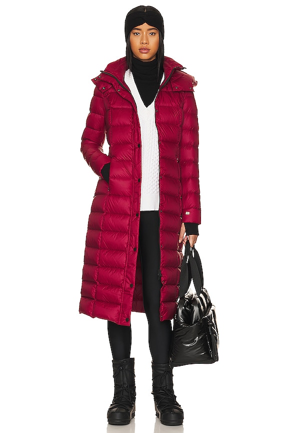 view 1 of 6 Ivana Coat in Cherry