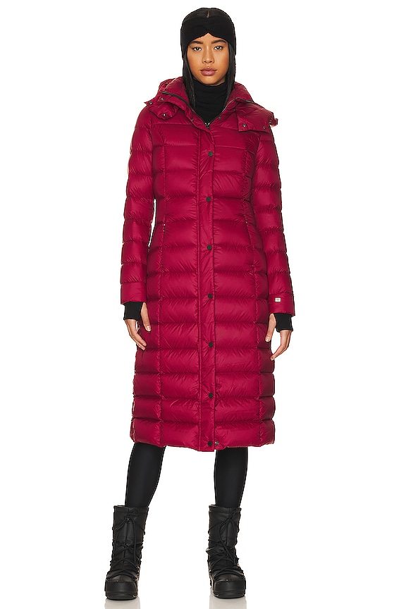 view 2 of 6 Ivana Coat in Cherry