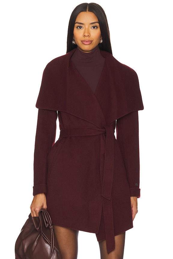view 2 of 6 Bridgette-n Coat in Merlot