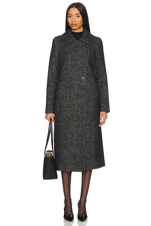 view 2 of 4 Irena Coat in Black