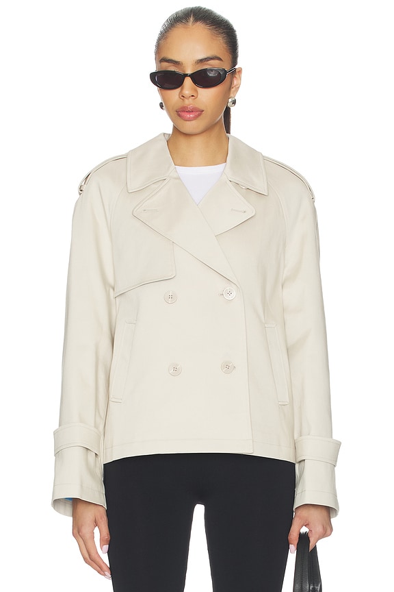 view 2 of 5 TRENCH CORTA JULIETTE in Light Oak