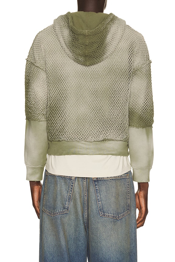 view 2 of 5 SWEAT À CAPUCHE in Green
