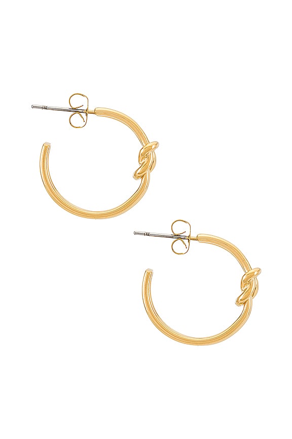 view 2 of 2 СЕРЬГИ SAYO in Gold