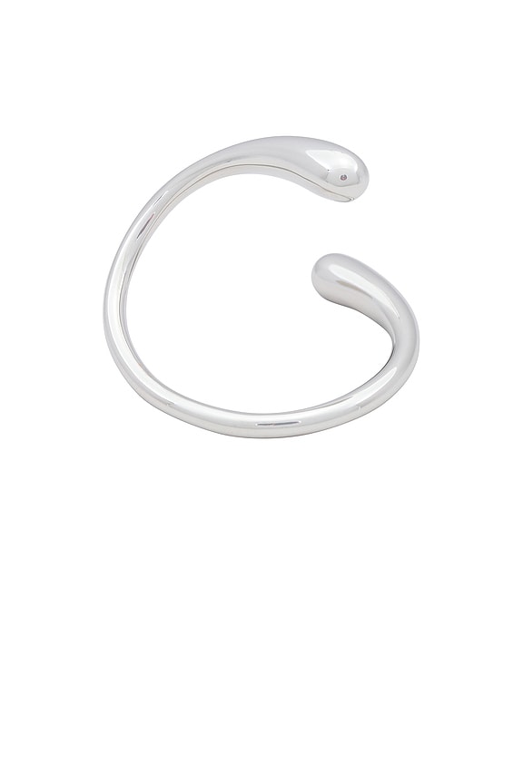 view 2 of 2 Twisted Dash Cuff in Silver