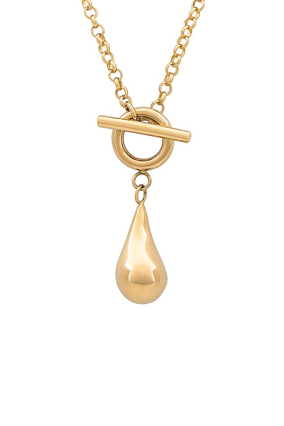 view 2 of 2 Maxi Dash Necklace in Gold