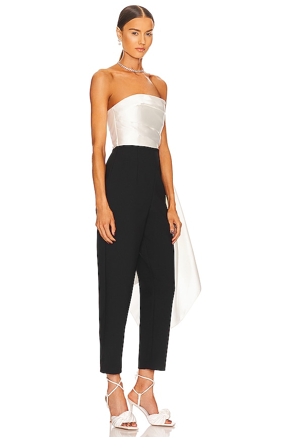 view 2 of 4 ARLO ジャンプスーツ in Cream & Black