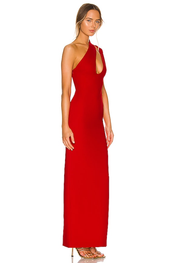view 2 of 3 Krista Dress in Royal Red