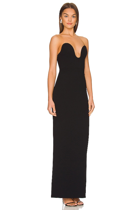 view 2 of 3 Audrey Maxi Dress in Black