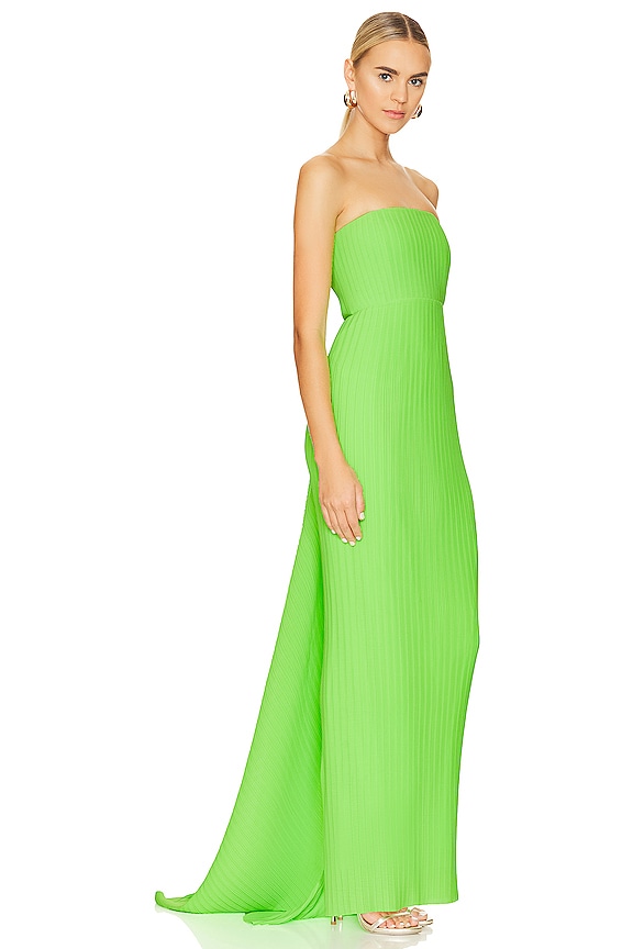view 2 of 3 VESTIDO HARLEE in Lime