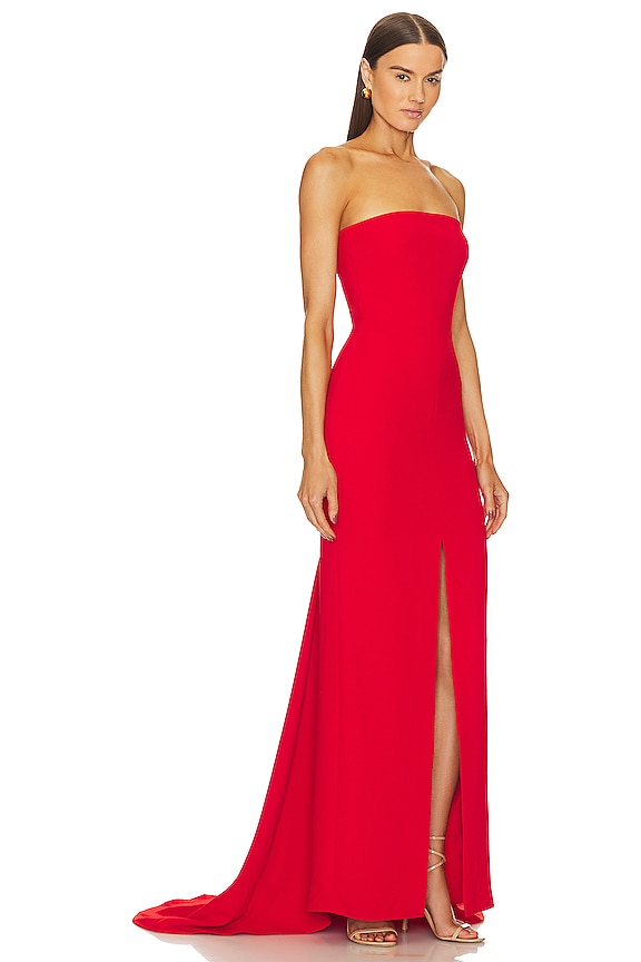 view 2 of 3 Willa Maxi Dress in Red
