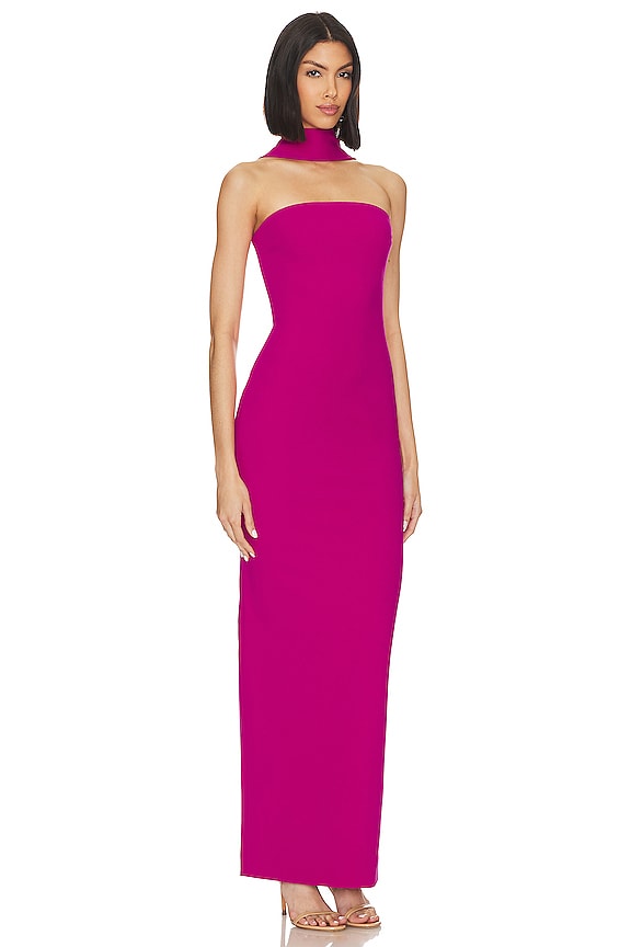 view 2 of 3 Amari Maxi Dress in Fuchsia