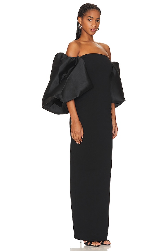 view 2 of 3 VESTIDO PIA in Black