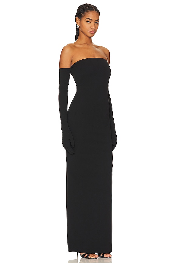 view 2 of 4 ROBE MAXI TULLIA in Black