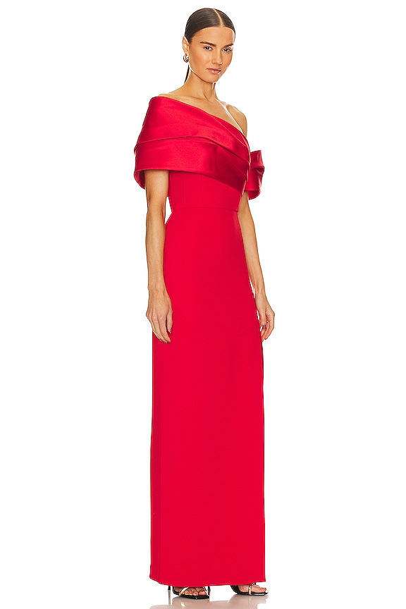 view 2 of 3 Alexis Maxi Dress in Red
