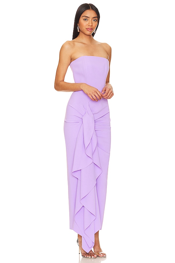 view 2 of 3 Thalia Midi Dress in Lilac
