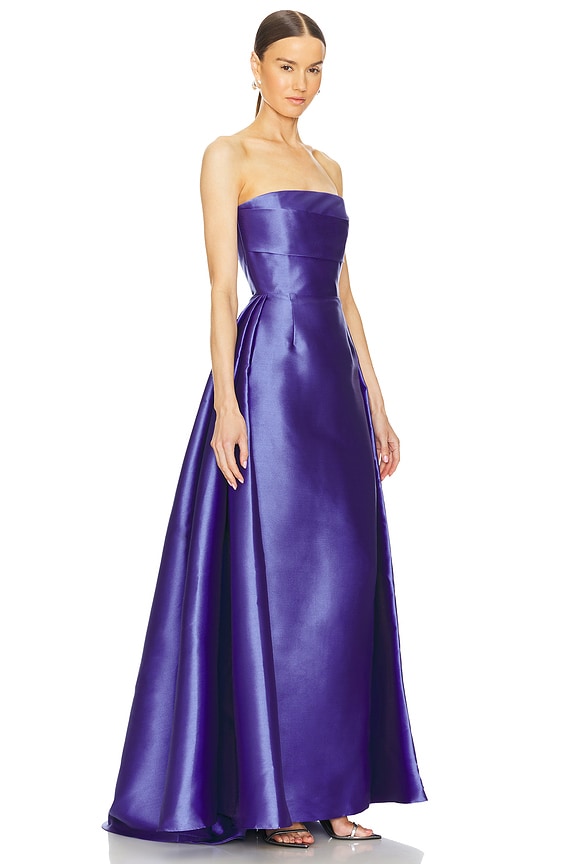 view 2 of 3 MAXIVESTIDO TIFFANY in Periwinkle
