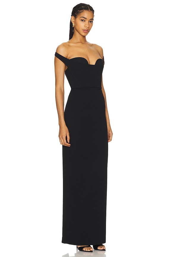view 2 of 3 Serina Maxi Dress in Black