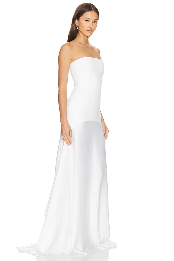 view 2 of 3 Alessandra Maxi Dress in Cream