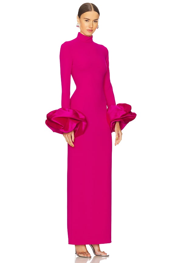 view 2 of 3 ПЛАТЬЕ VIVIANA MAXI in Magenta