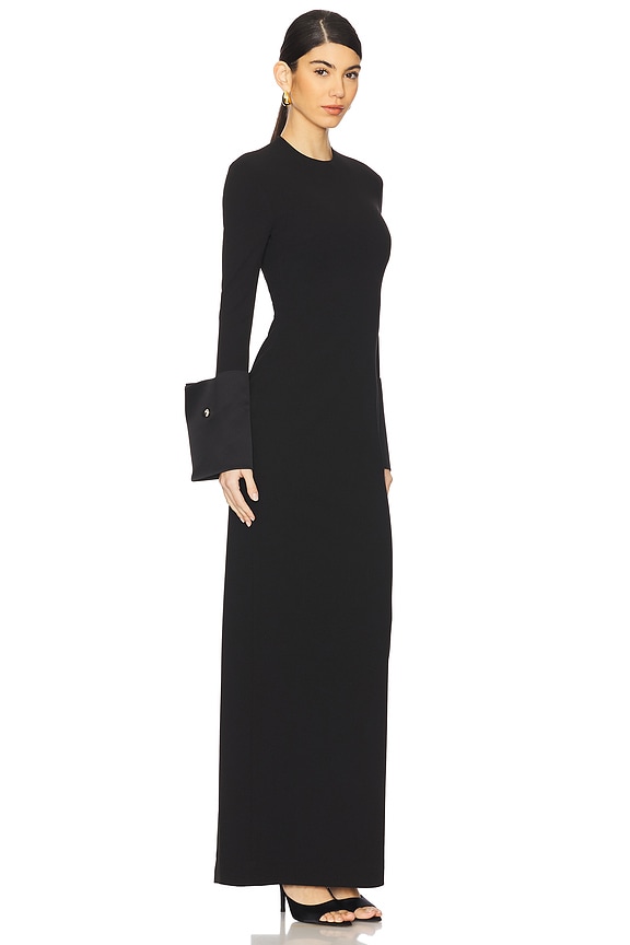 view 2 of 3 MAXIVESTIDO CHLOE in Black