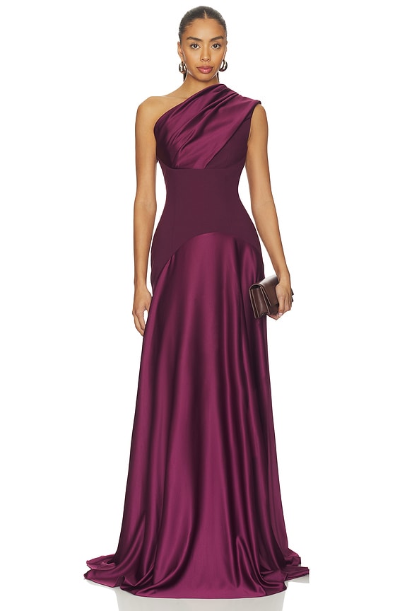 view 1 of 3 Gabriela Maxi Dress in Grape