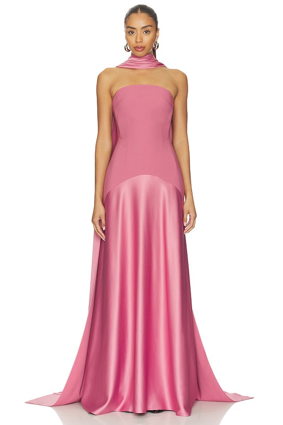 view 1 of 4 Mae Maxi Dress in Dark Rose