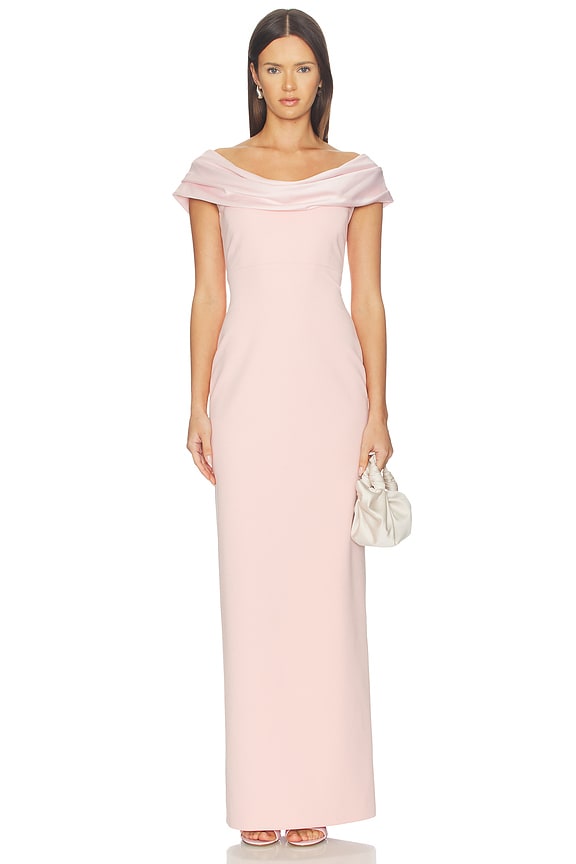 view 1 of 3 Adele Maxi Dress in Pale Pink