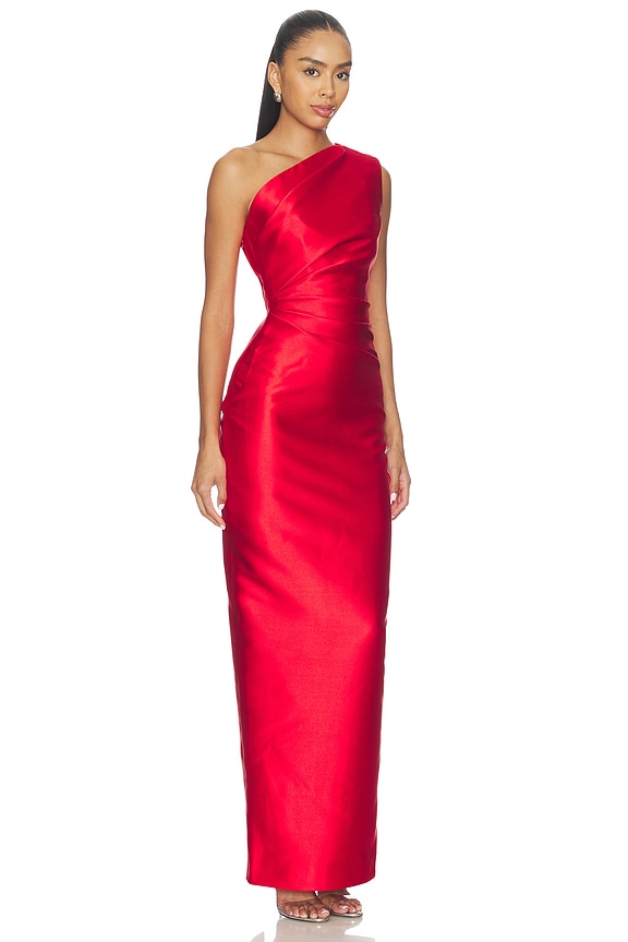 view 2 of 3 MAXIVESTIDO KIRA in Red