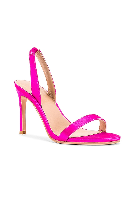 view 2 of 5 SANDALIA MARTINI in Pink Satin