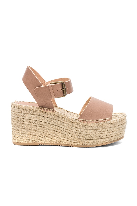 view 1 of 5 Minorca High Platform Sandal in Dove Gray