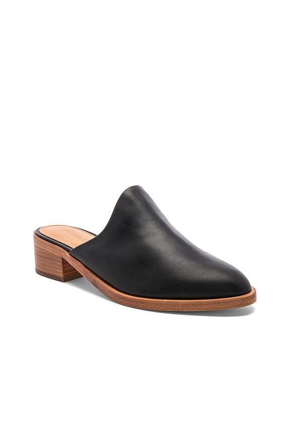 view 2 of 5 Venetian Mule in Black