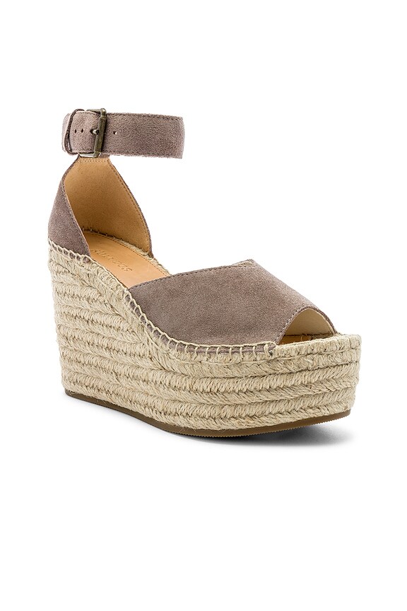 view 2 of 5 Positano Platform Wedge in Ash