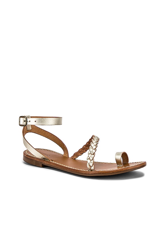 view 2 of 5 Madrid Sandal in Platinum