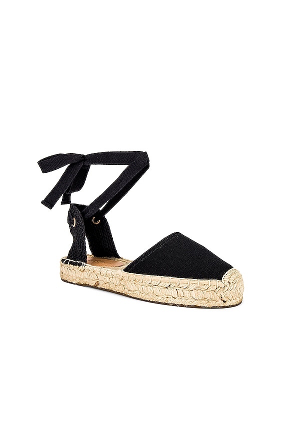 view 2 of 5 Lauren Lace-Up Espadrille in Black