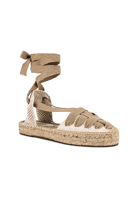 view 2 of 5 ALPARGATA LUELLA LACE-UP in Ivory