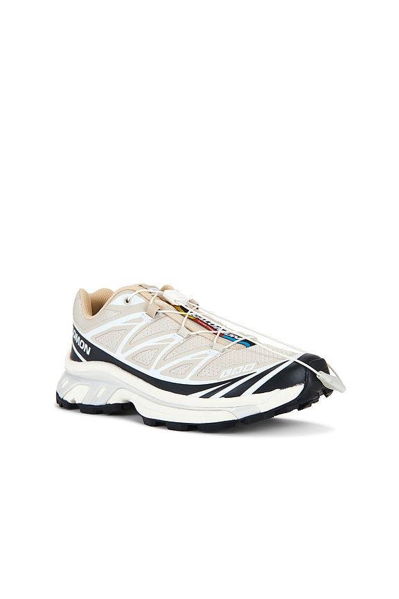 view 2 of 6 XT-6 Sneaker in Rainy Day, Black & White