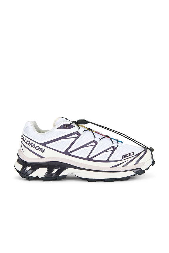 view 1 of 6 XT-6 Sneaker in White, Vanilla Ice & Plum Perfect