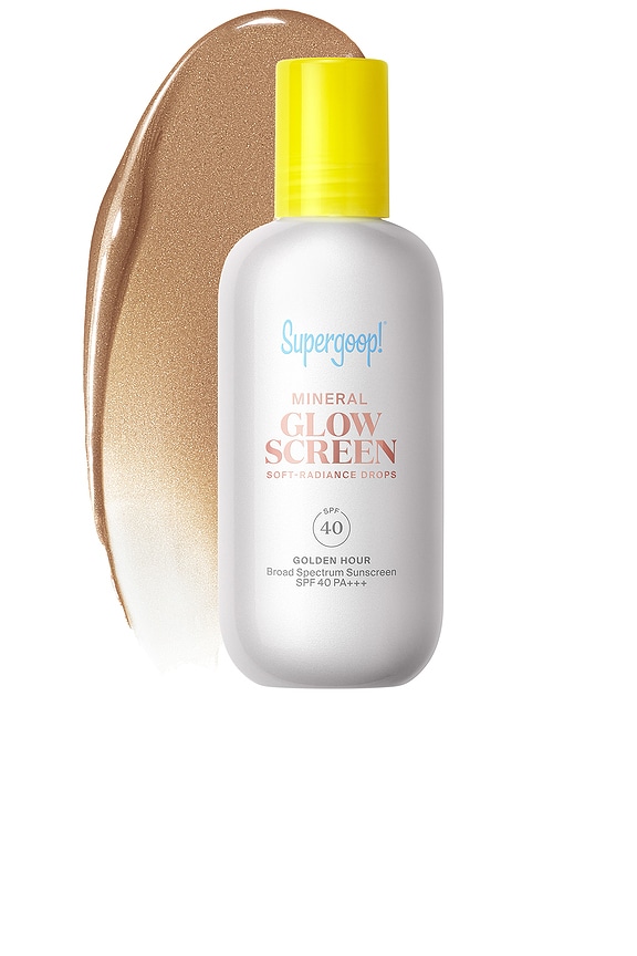 view 2 of 4 Mineral Glowscreen Soft-Radiance Drops SPF 40 in Golden Hour