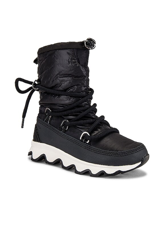 view 2 of 6 Kinetic Boot in Black & White