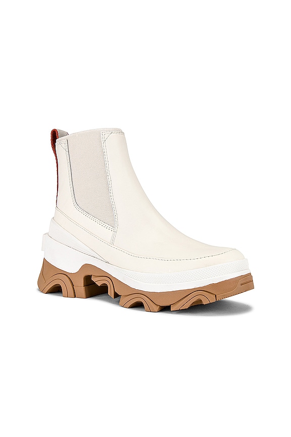 view 2 of 5 Brex Chelsea Boot in Natural & Sea Salt