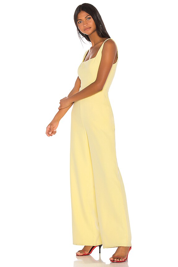 view 2 of 3 Hadley Jumpsuit in Citrus Yellow