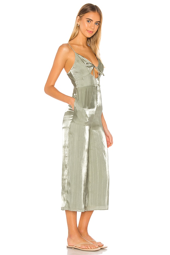view 2 of 3 Carter Jumpsuit in Sage Green